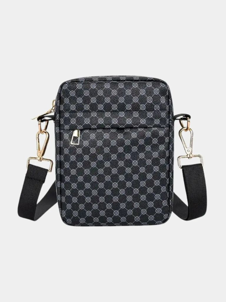 Vintage Pattern Mini Shoulder Bag - Cross & Crown
