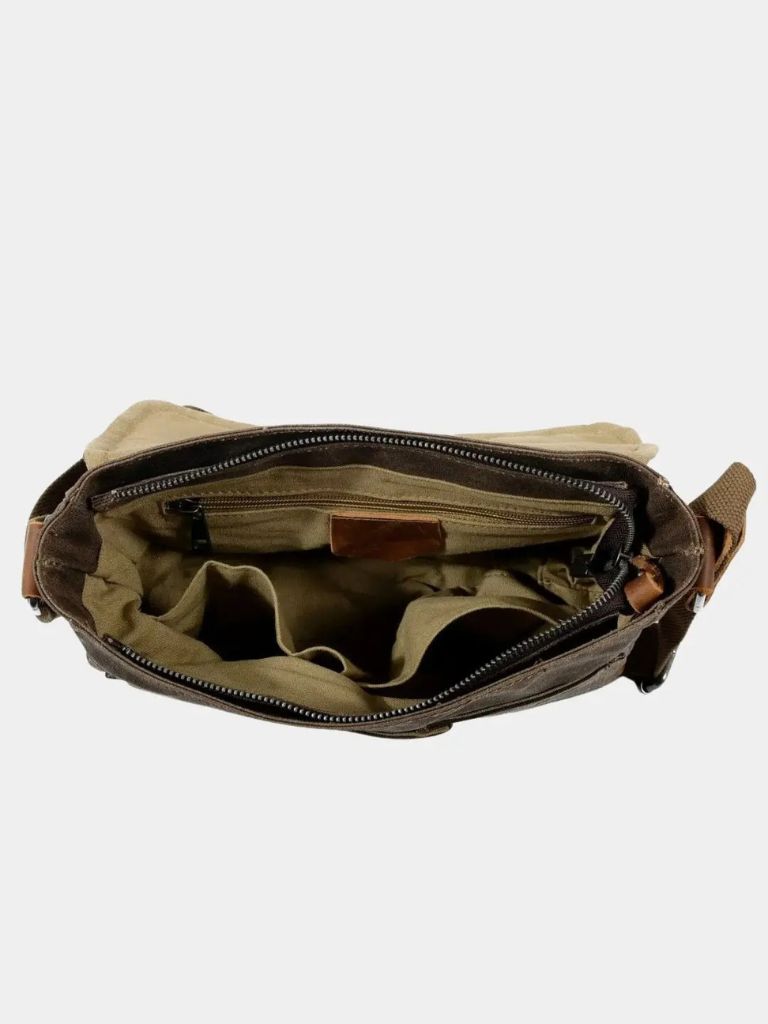 Balmoral Courier Transversal Bag - Cross & Crown