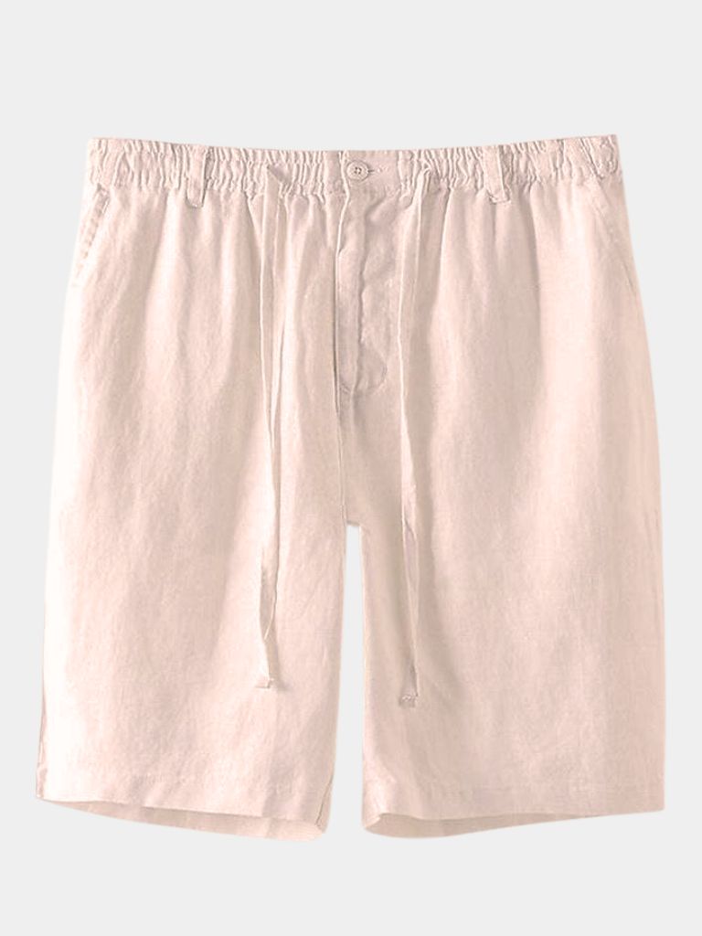 Bright Shore Linen Shorts - Cross & Crown