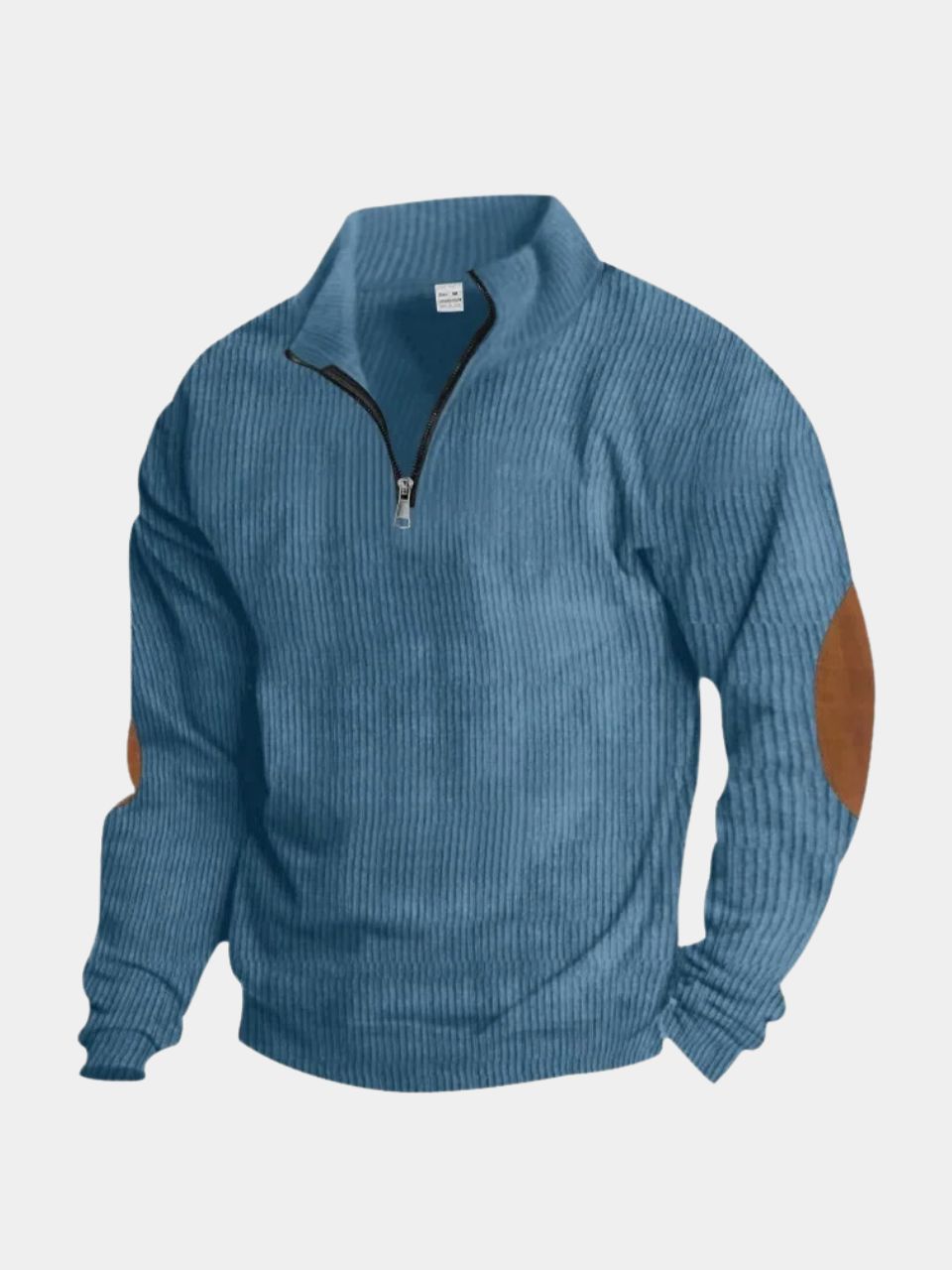 Quarter Zip Corduroy Pullover - Cross & Crown