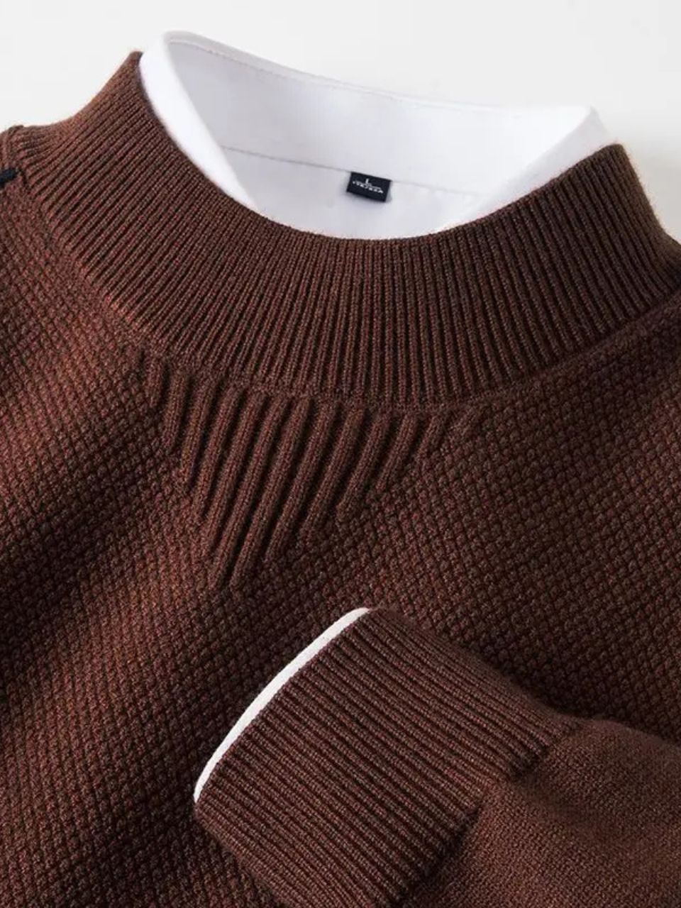 Saville Grain Knit Pullover - Cross & Crown