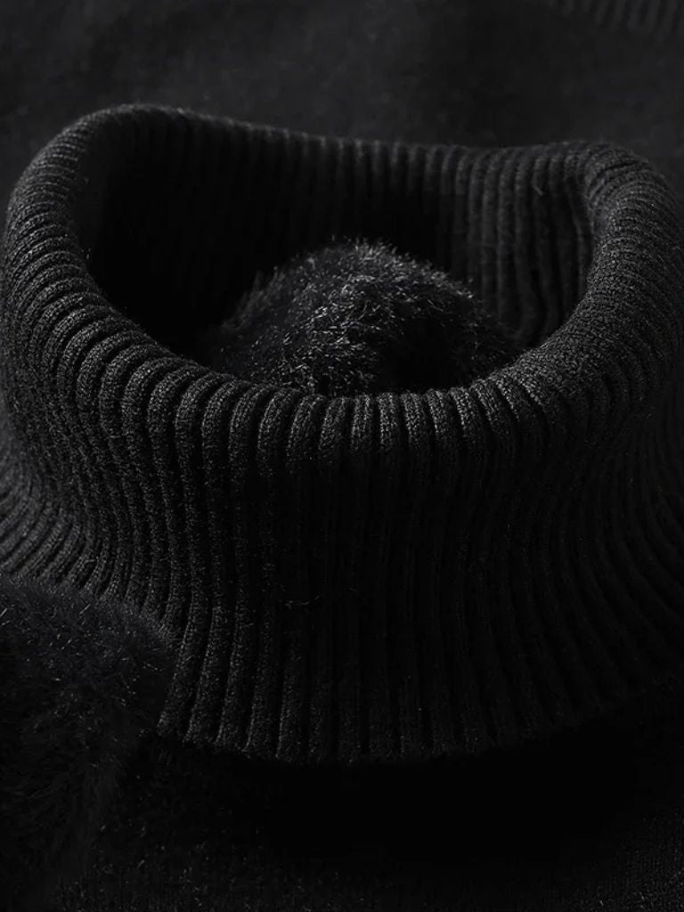 Aurelius Wool Turtleneck - Cross & Crown