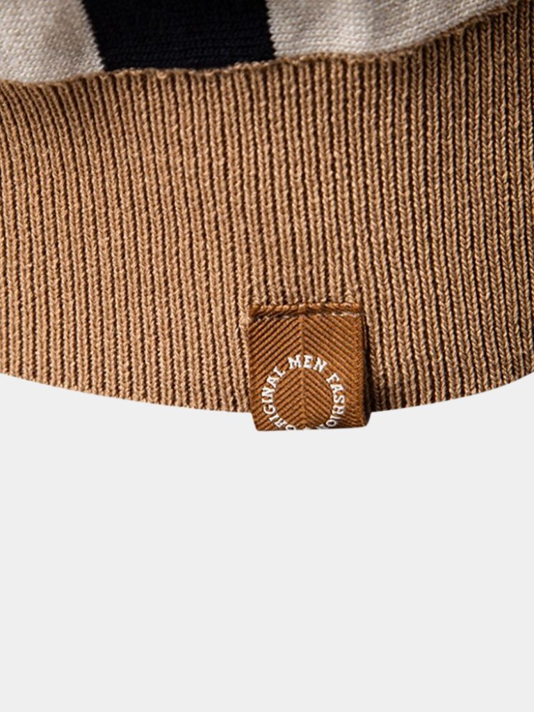 Retro Stripe Polo – Cross & Crown