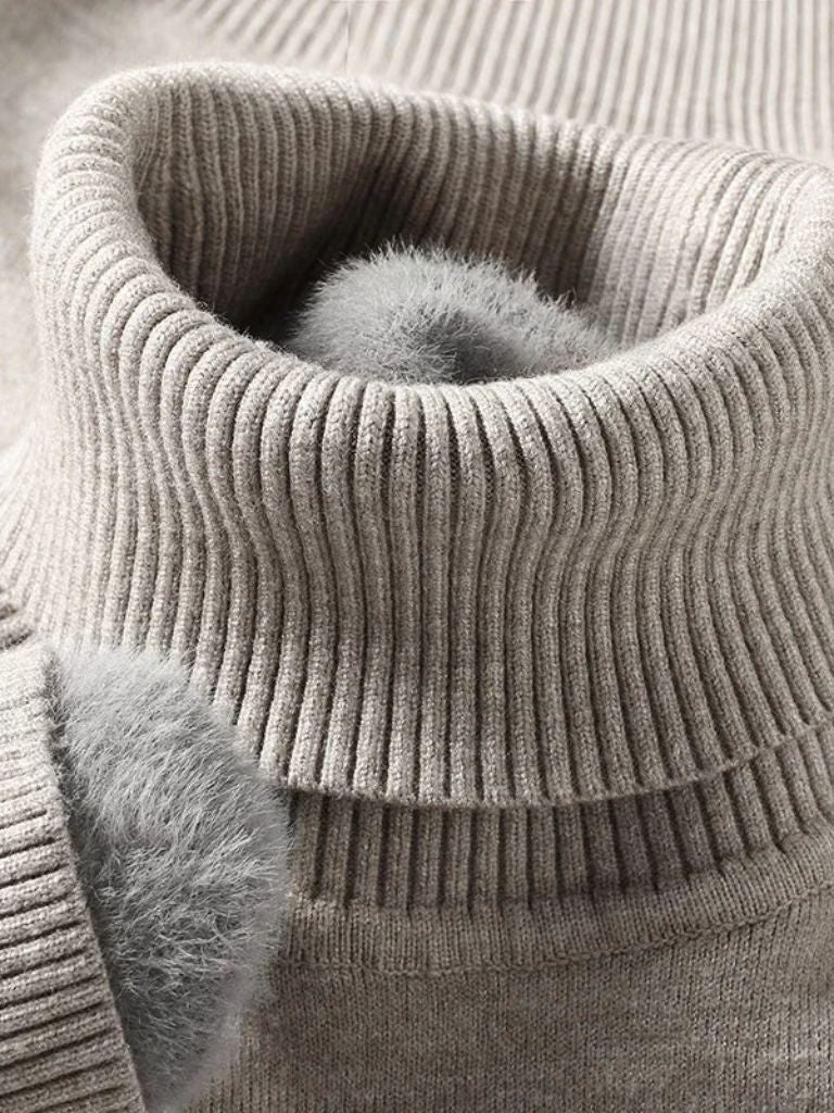 Aurelius Wool Turtleneck - Cross & Crown