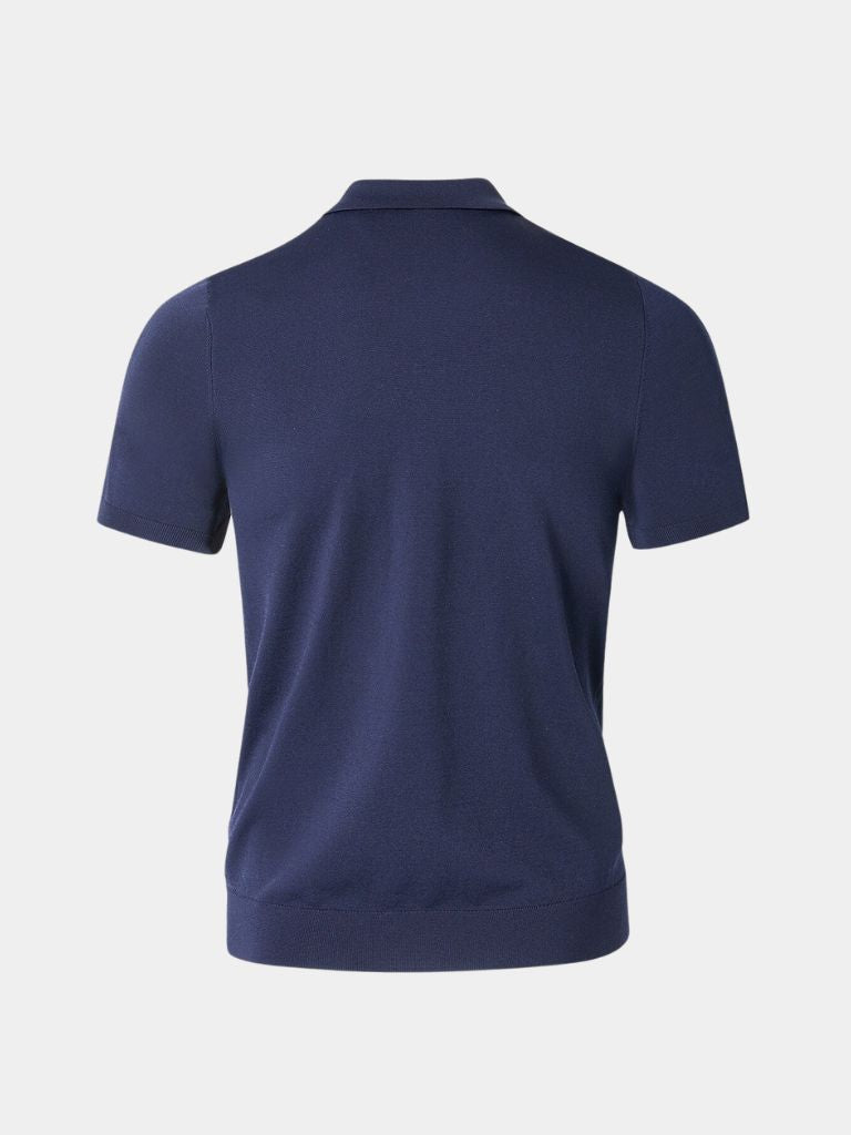 Navy Class Polo – Cross & Crown