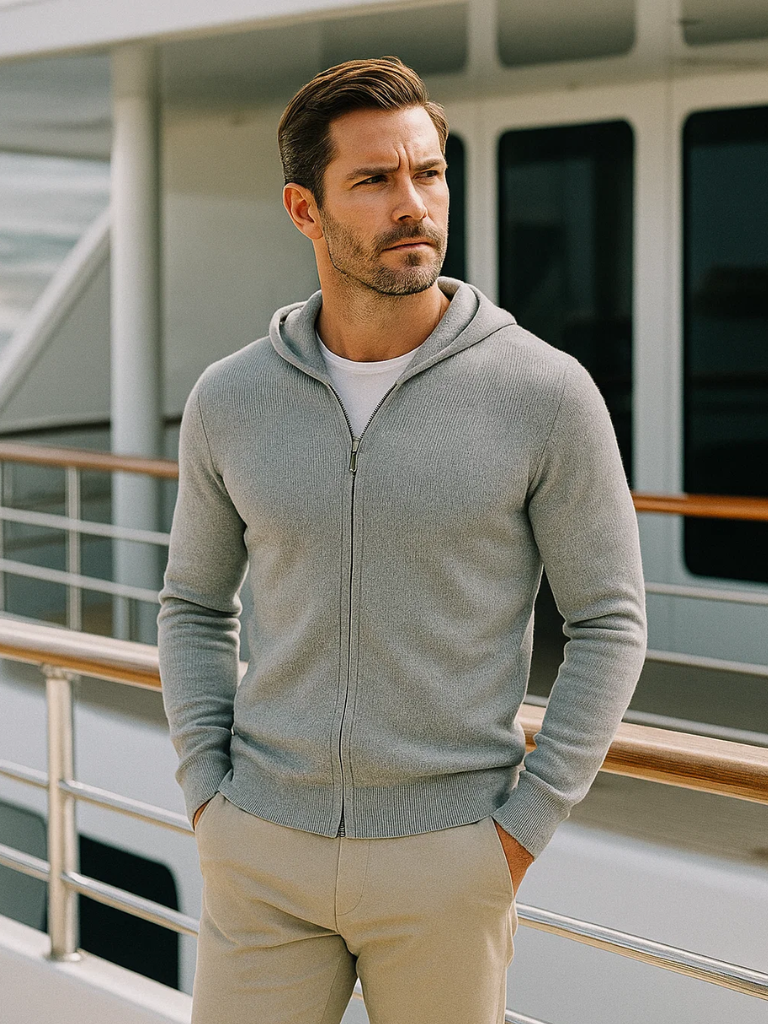Belmont Heritage Knit Hoodie - Cross & Crown
