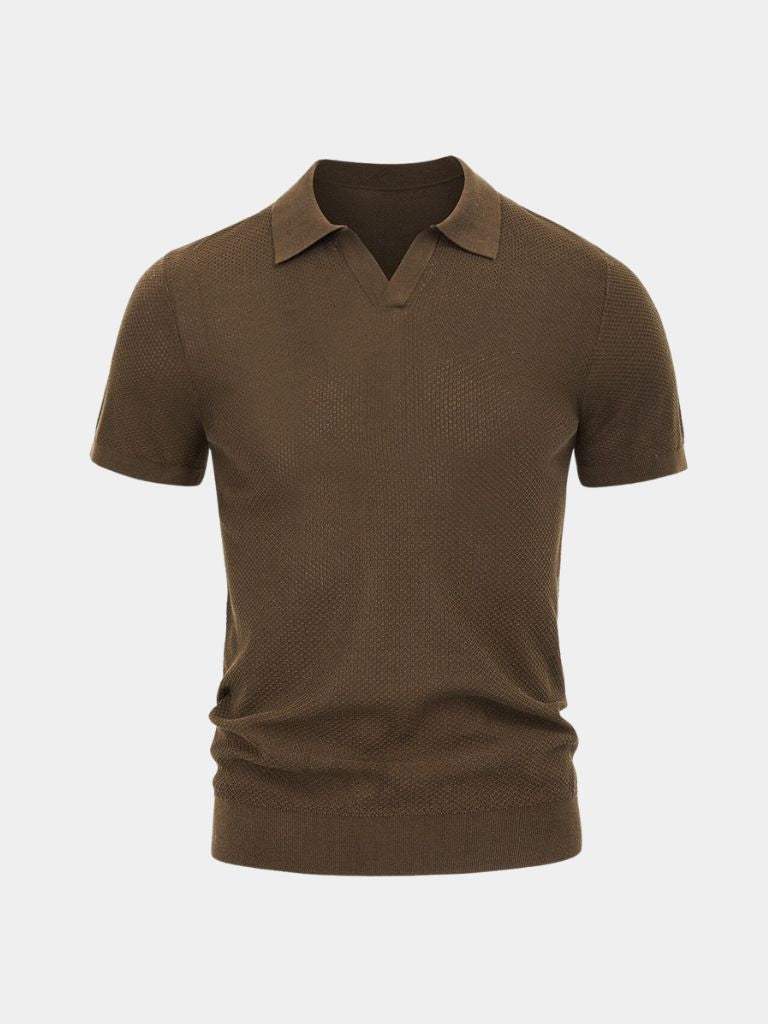 Brownstone Polo Shirt – Cross & Crown