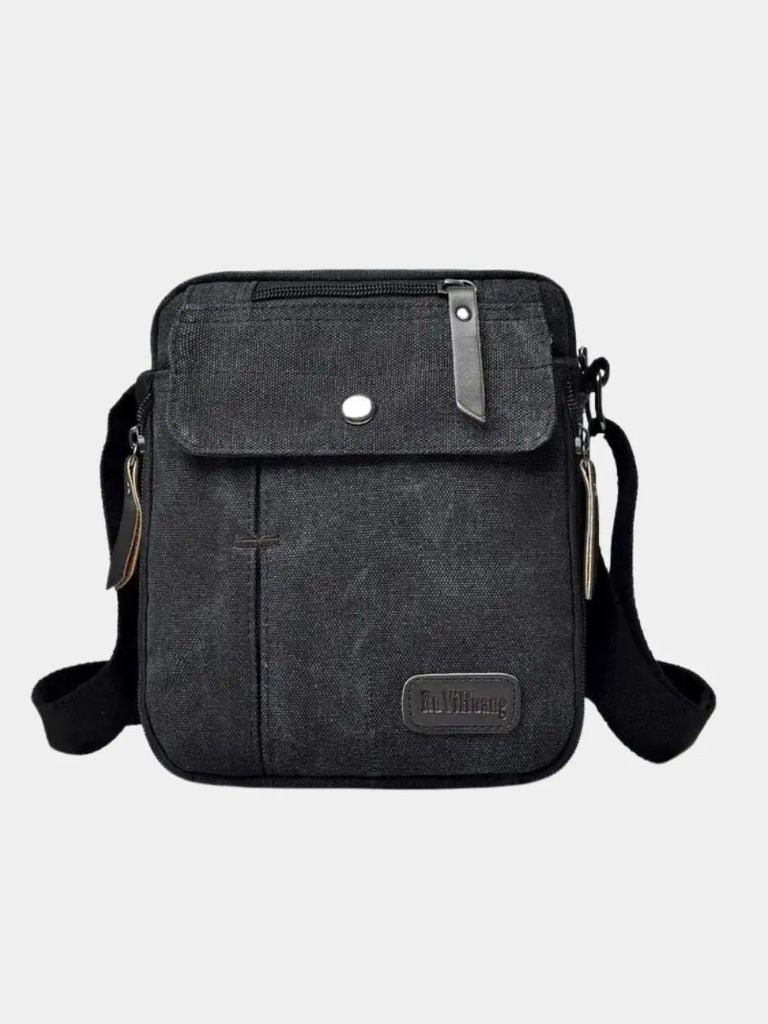 Men's Compact Shoulder Bag - Cross & Crown