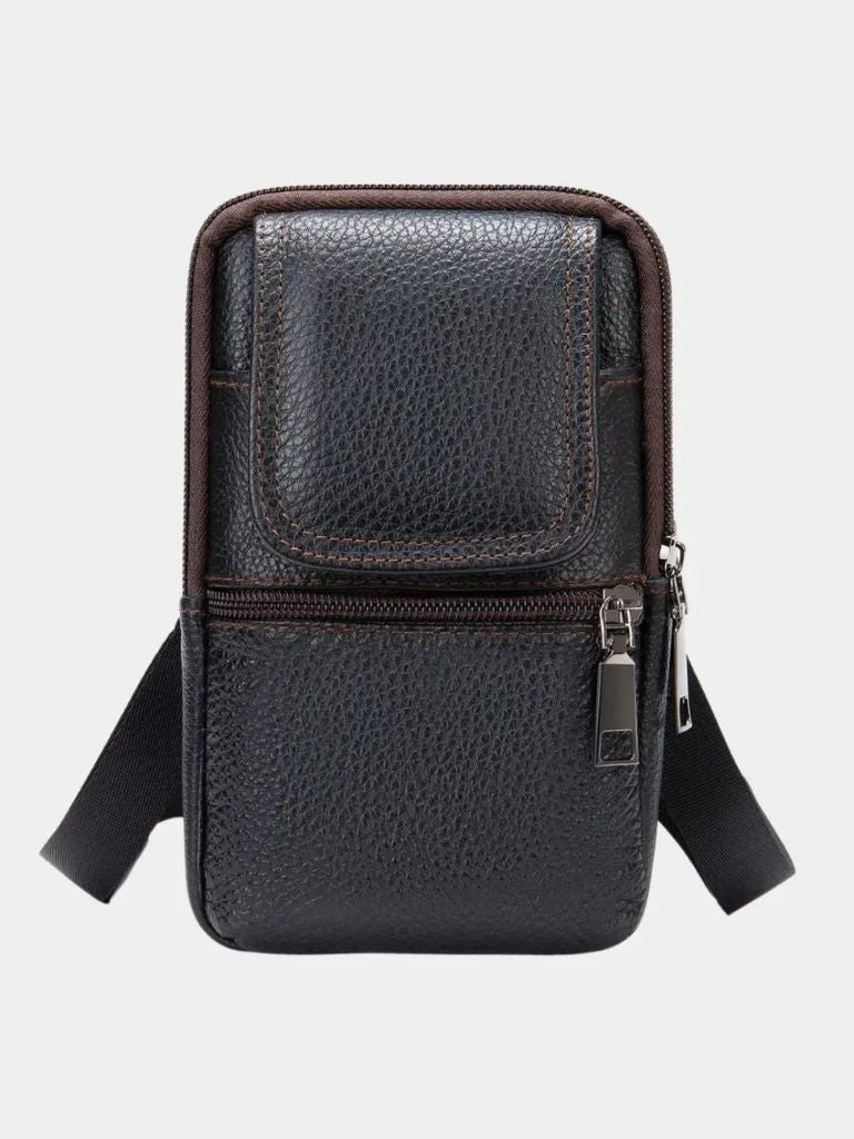 Compact Voyager Shoulder Bag - Cross & Crown