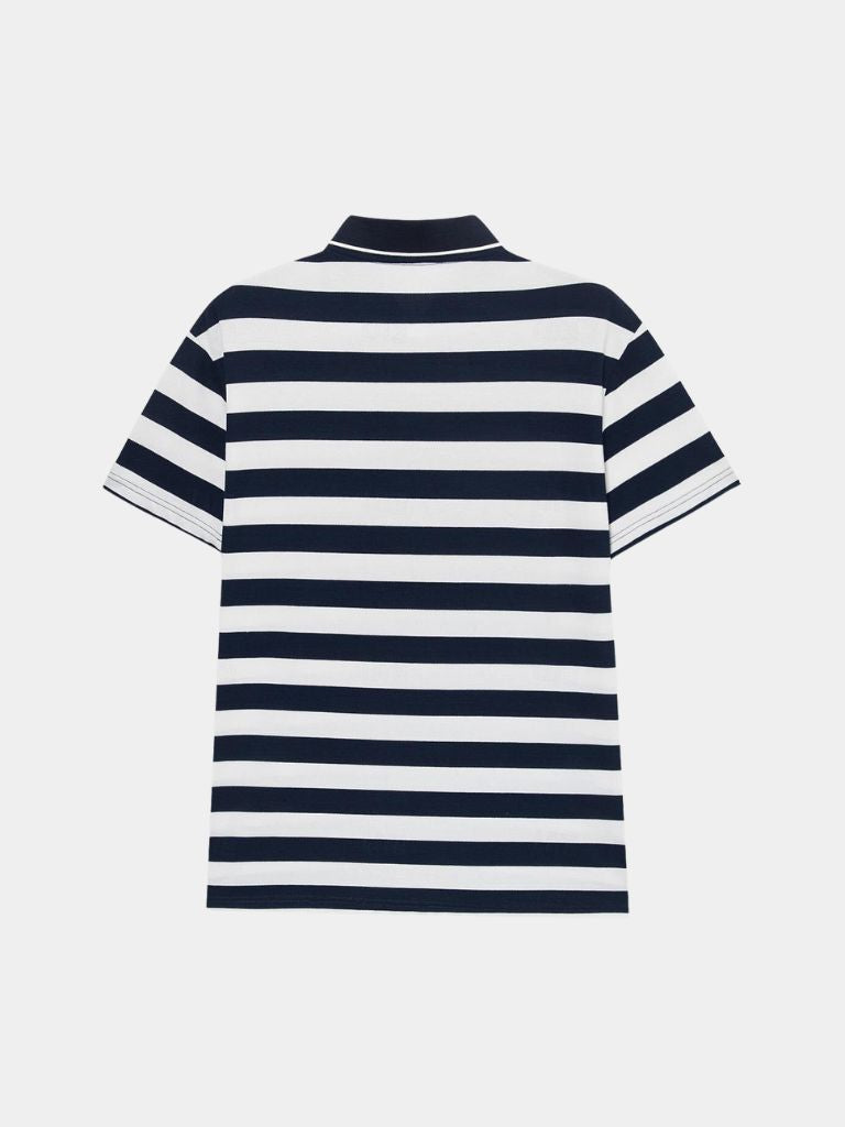 Harbour Stripe Polo - Cross & Crown