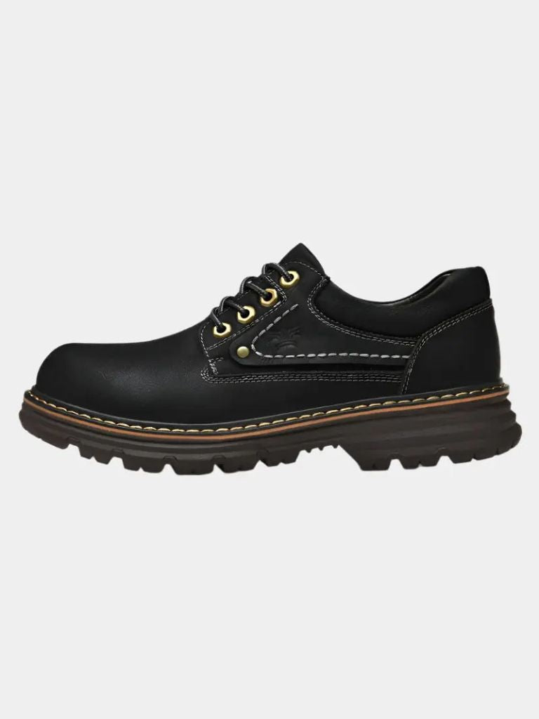 British Leather Elegant Oxford Shoes - Cross & Crown