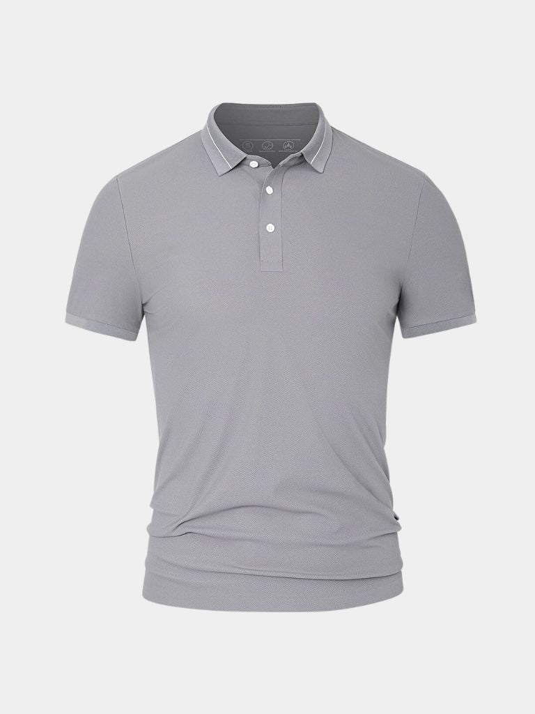 Steel Grey Polo – Cross & Crown