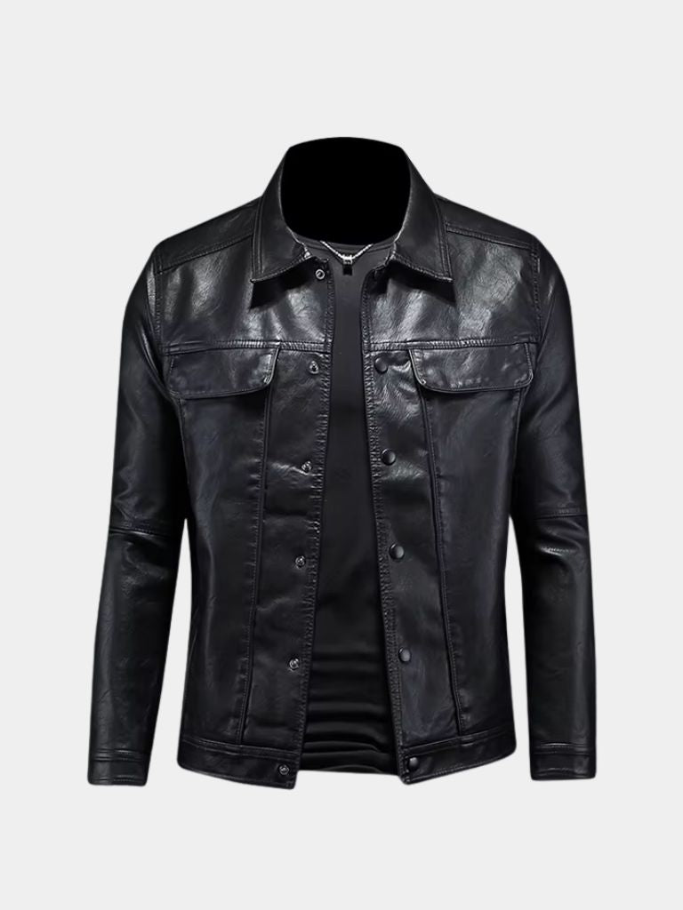 Bronze Rebel Leather Jacket – Cross & Crown