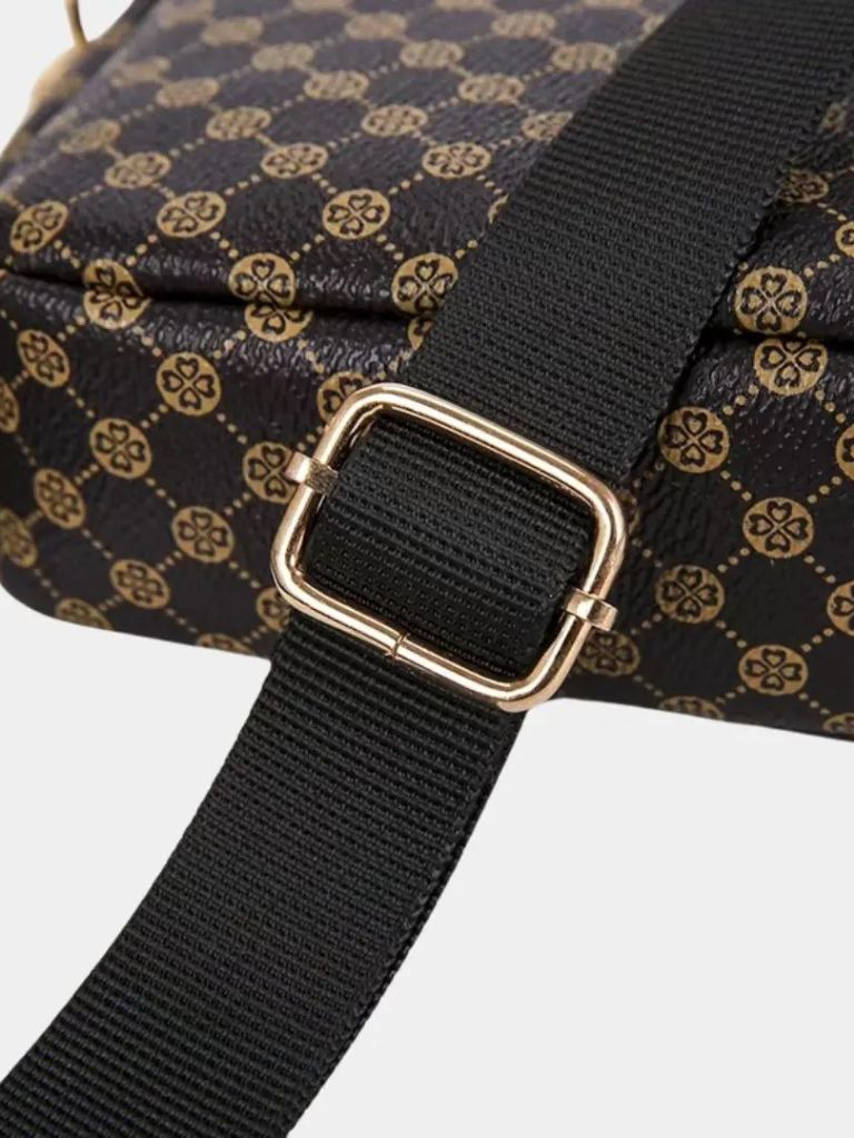 Vintage Pattern Mini Shoulder Bag - Cross & Crown