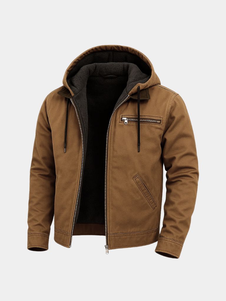 Essential Hooded Jacket - Cross & Crown