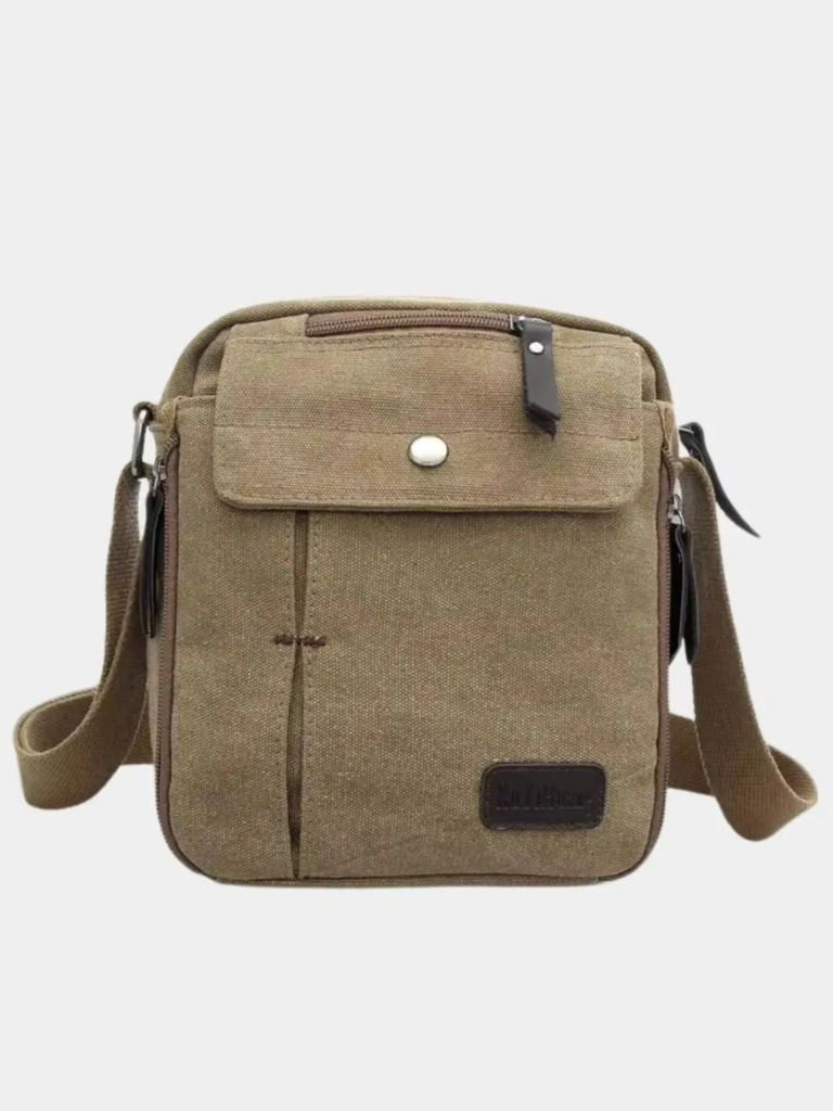 Men's Compact Shoulder Bag - Cross & Crown