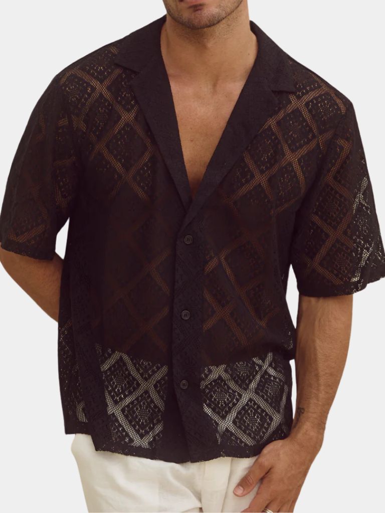 Coastal Reverie Sommer-Polo - <tc>Cross & Crown</tc>