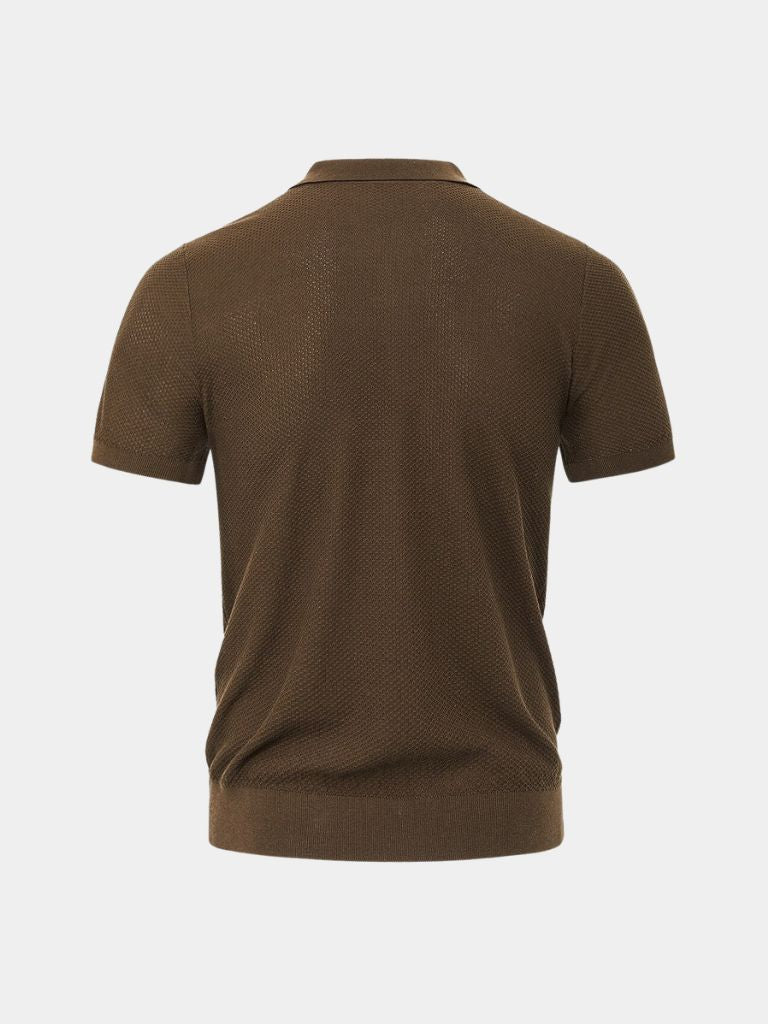 Brownstone Polo Shirt – Cross & Crown