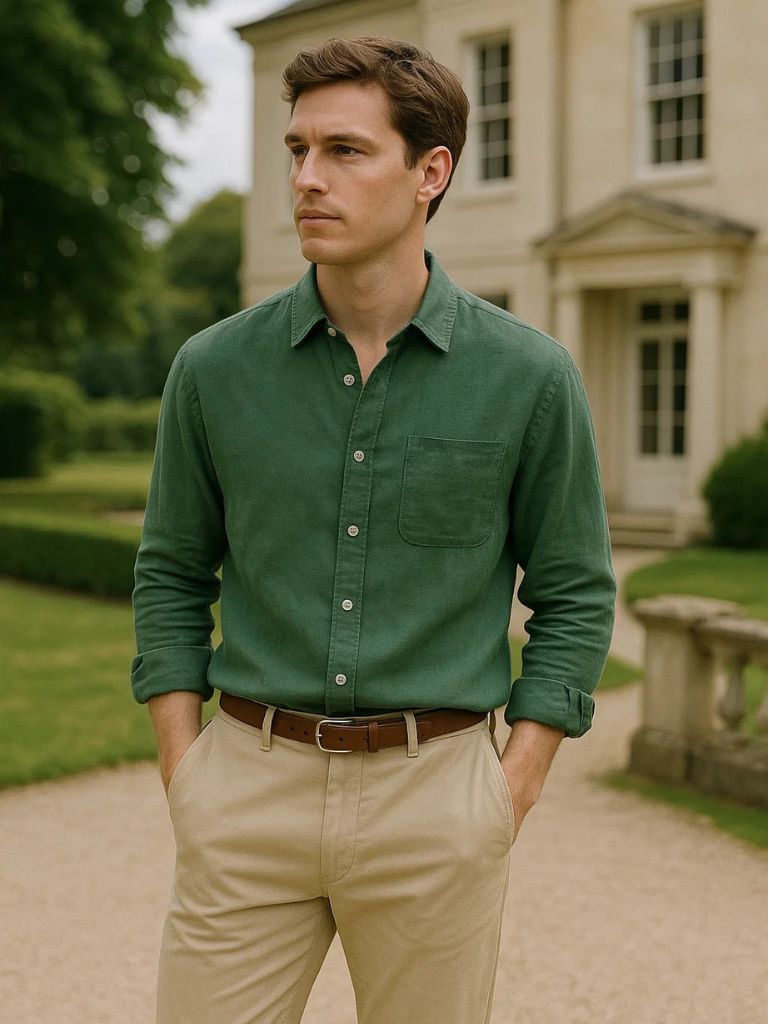 Linen Coast Shirt – Cross & Crown