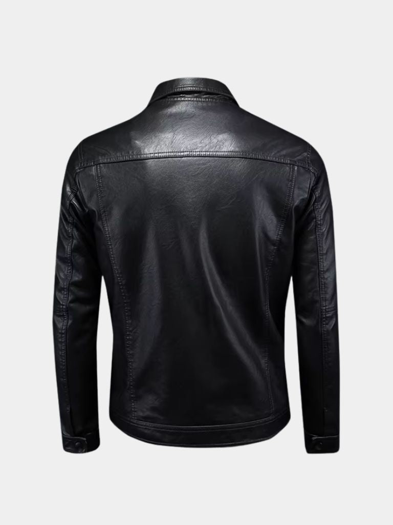 Bronze Rebel Leather Jacket – Cross & Crown