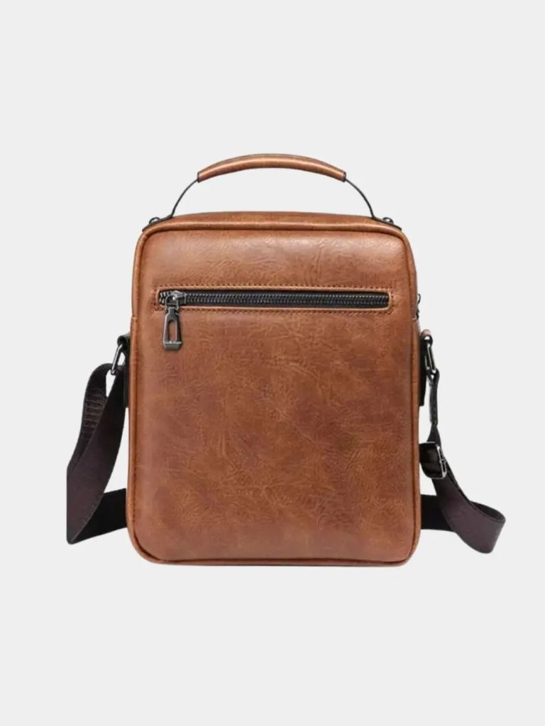 Leather Cross Body Bag - Cross & Crown