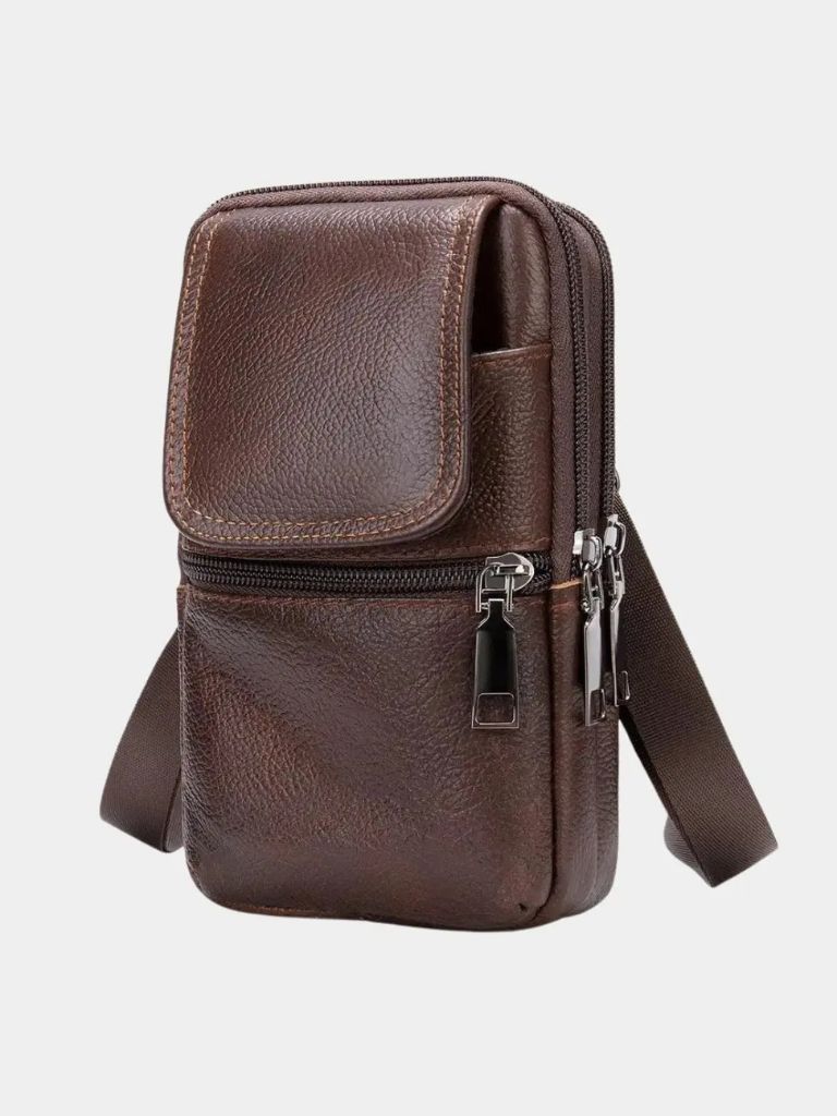 Compact Voyager Shoulder Bag - Cross & Crown