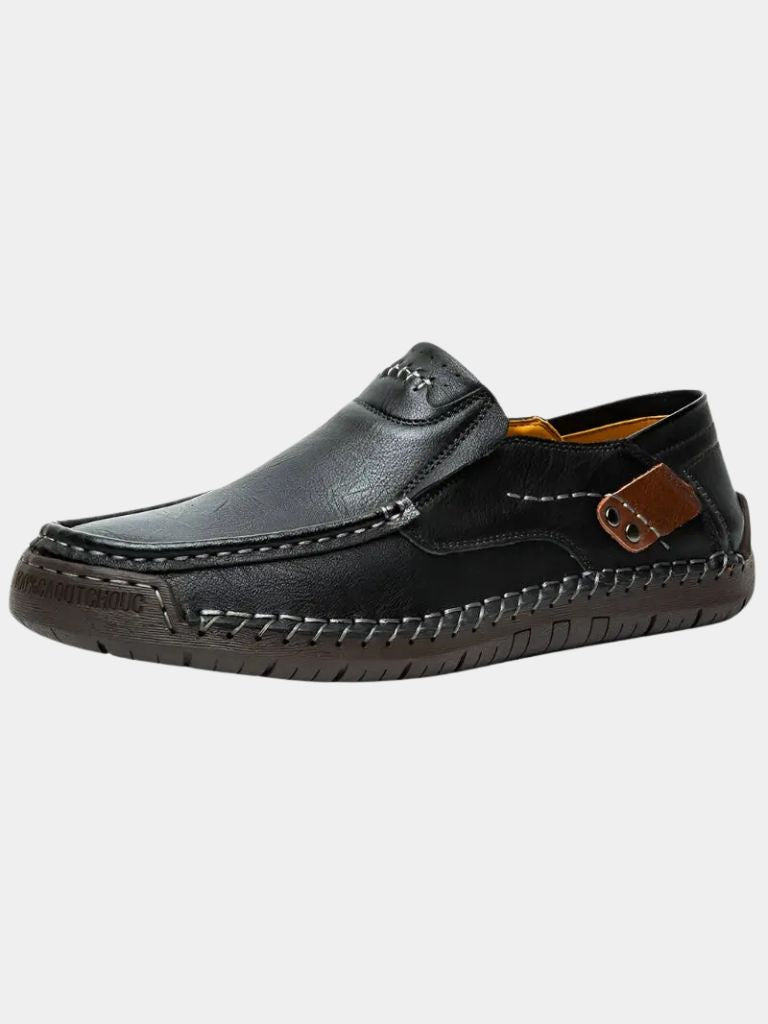 Comfortable Leather Moccasins Shoes - Cross & Crown