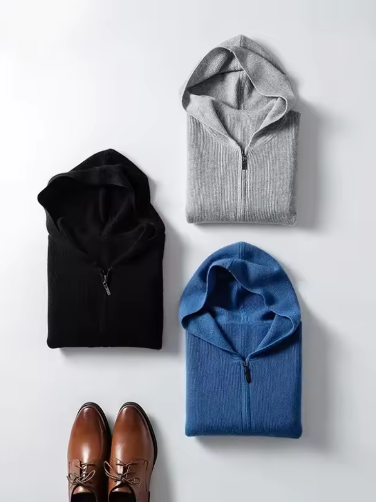 Belmont Heritage Knit Hoodie - Cross & Crown