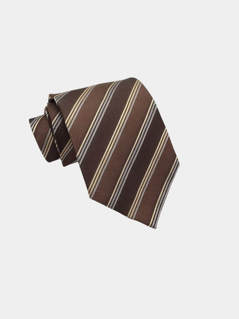 Navy Ledger Tie – Cross & Crown