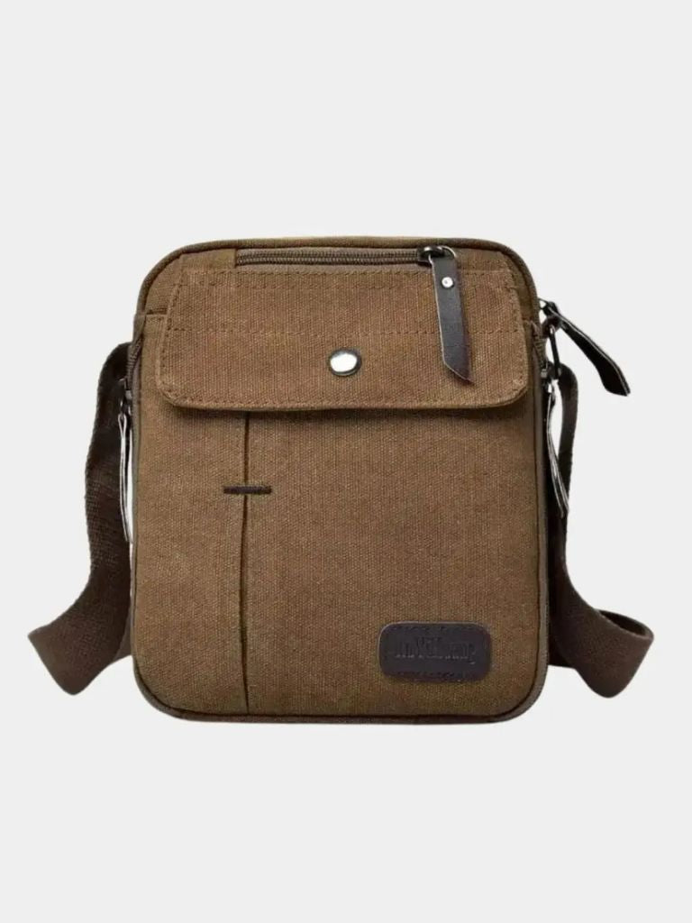 Men's Compact Shoulder Bag - Cross & Crown