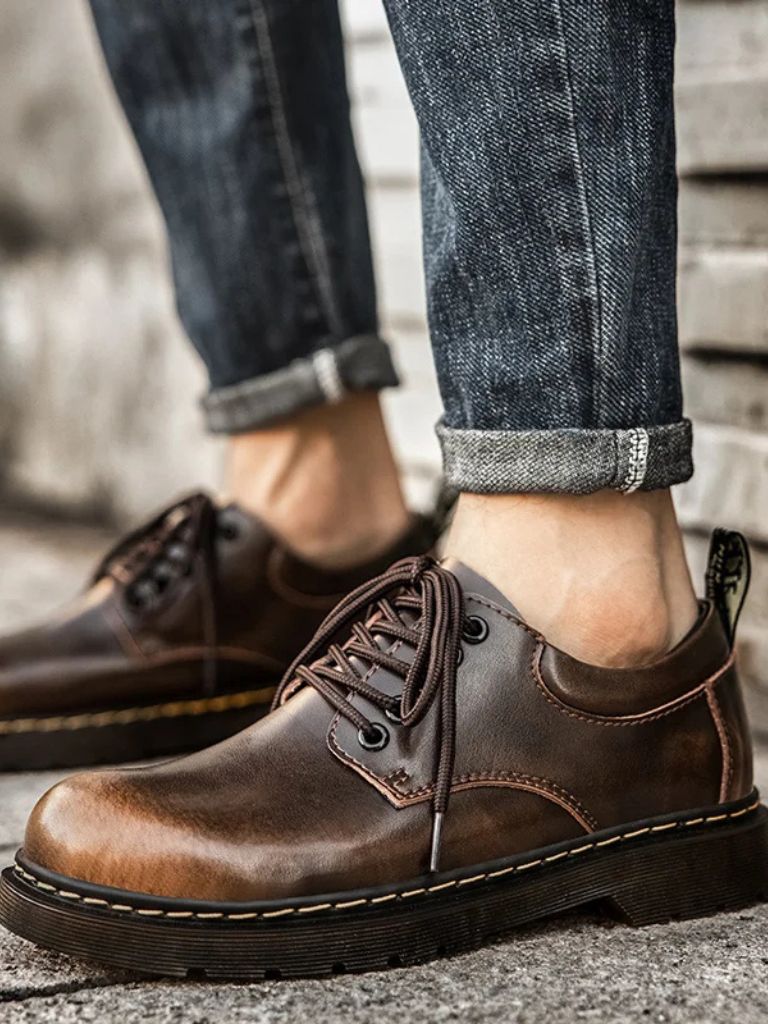 Rustic Sole Men's Boots - Cross & Crown