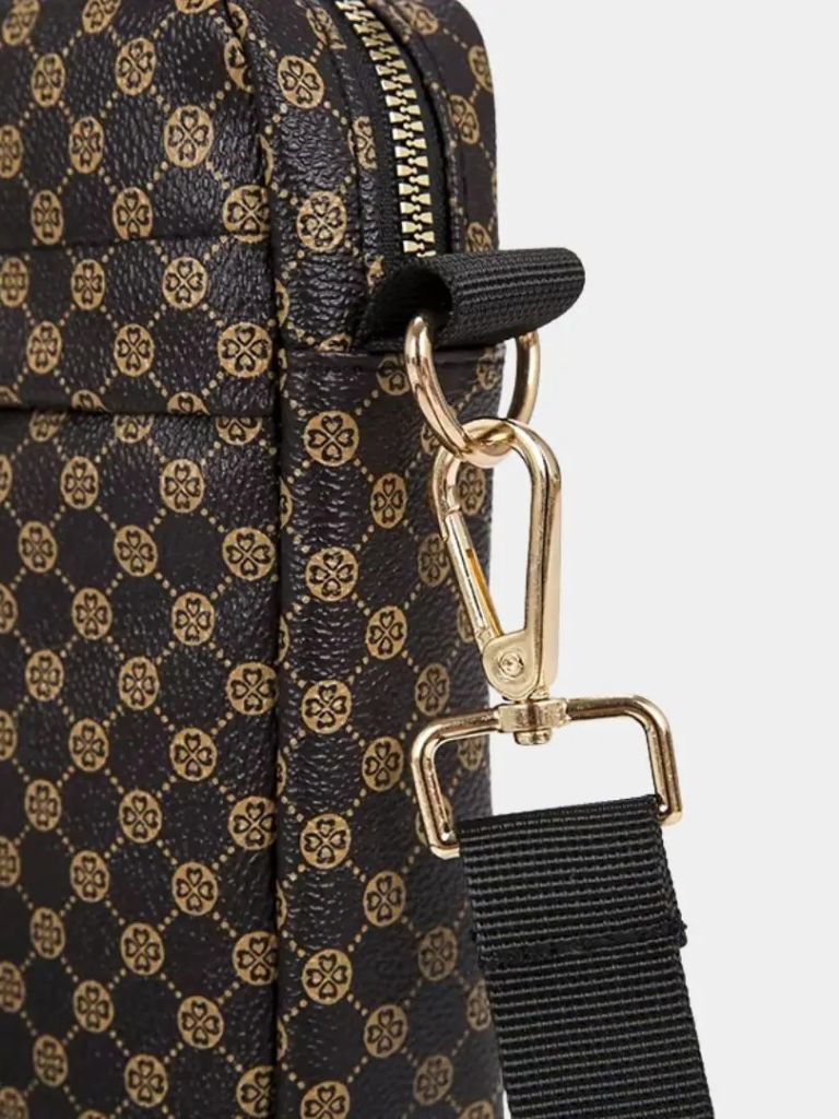 Vintage Pattern Mini Shoulder Bag - Cross & Crown
