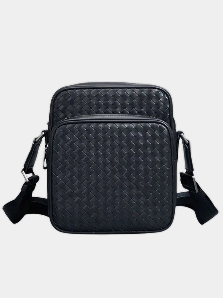Braided Heritage Shoulder Bag - Cross & Crown
