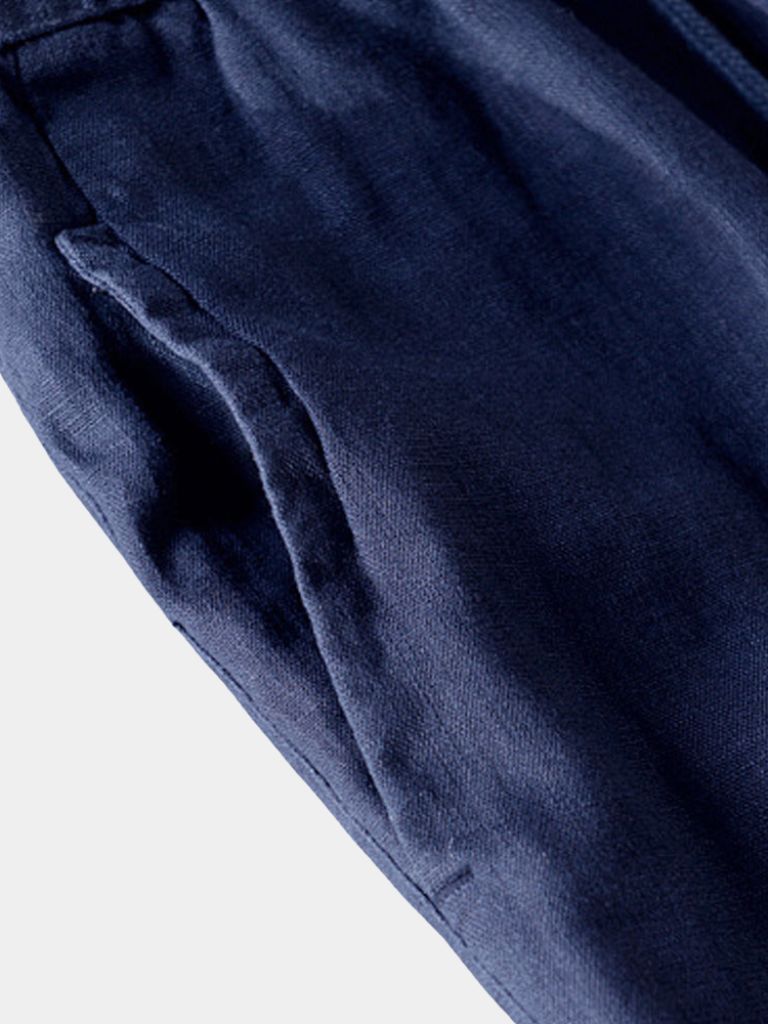 Bright Shore Linen Shorts - Cross & Crown