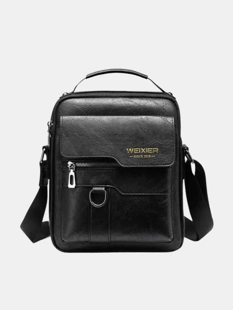 Leather Cross Body Bag - Cross & Crown