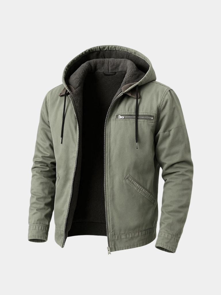 Essential Hooded Jacket - Cross & Crown