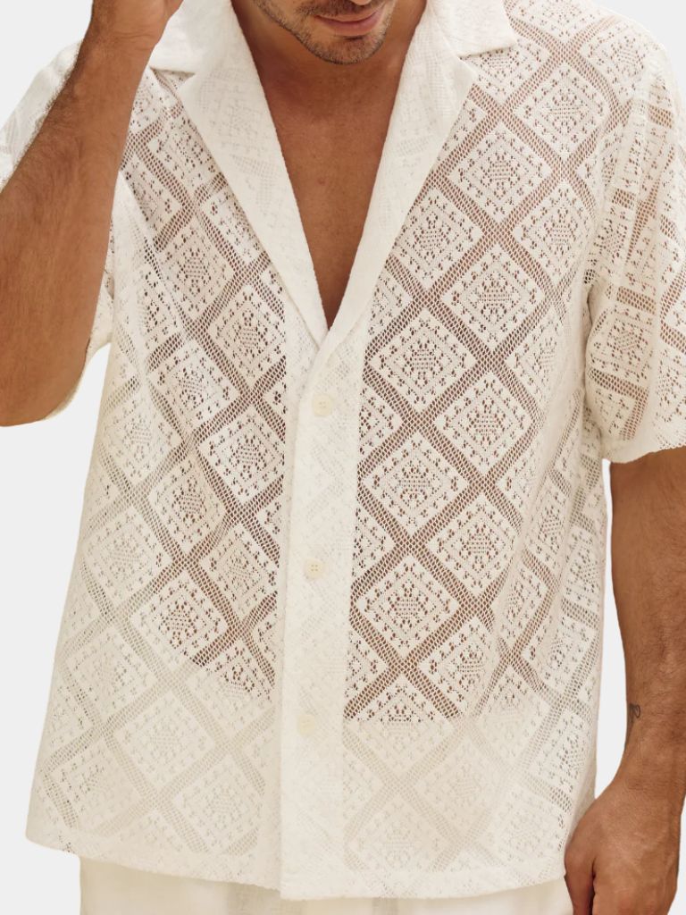 Coastal Reverie Sommer-Polo - <tc>Cross & Crown</tc>