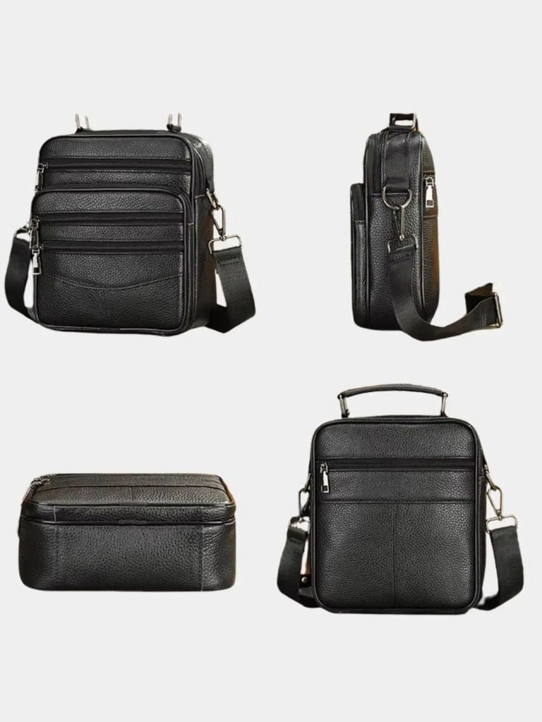 Leather Handbag - Cross & Crown