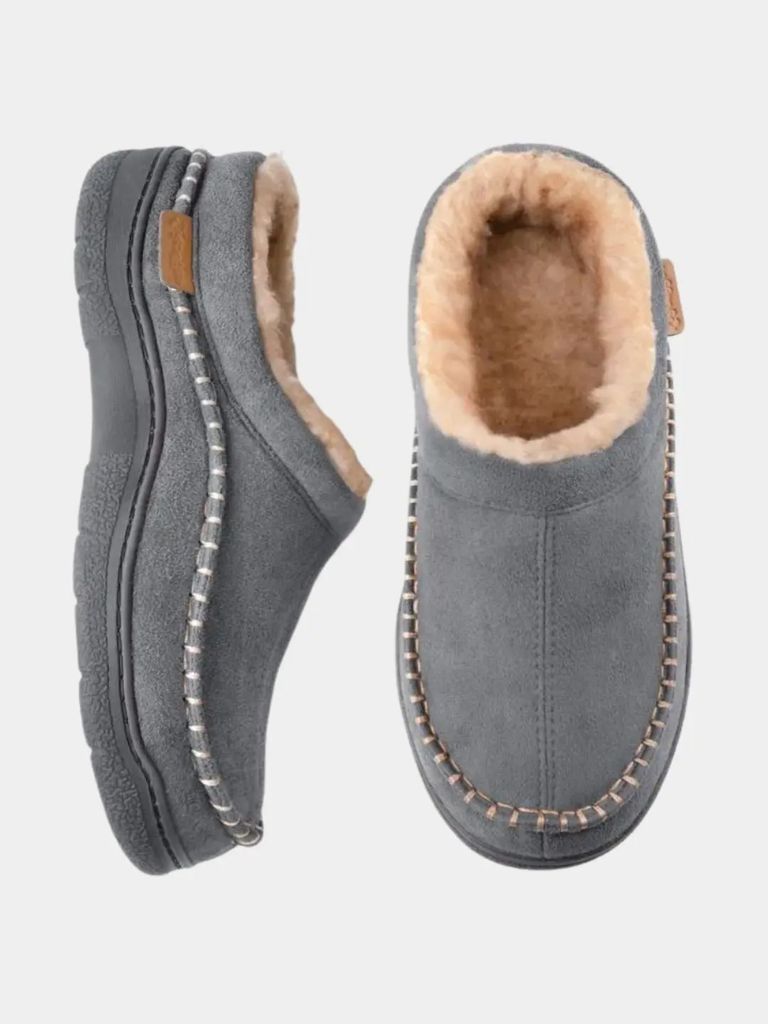 Heritage Luxe gefütterte Hausschuhe - <tc>Cross & Crown</tc>