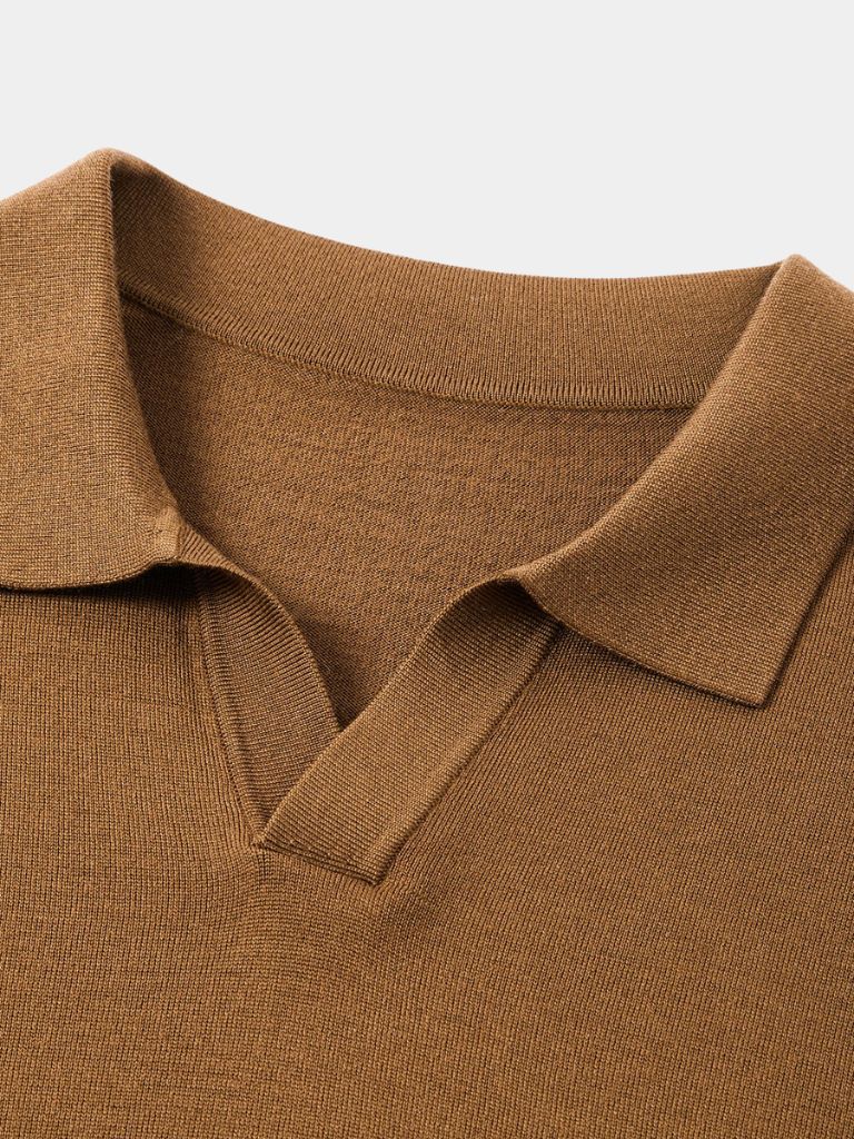 Royal Comfort Long Sleeve Polo - Cross & Crown