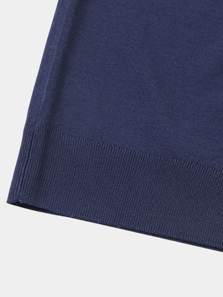 Navy Class Polo – Cross & Crown