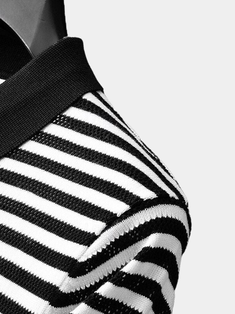 Stripe Class Polo - Cross & Crown