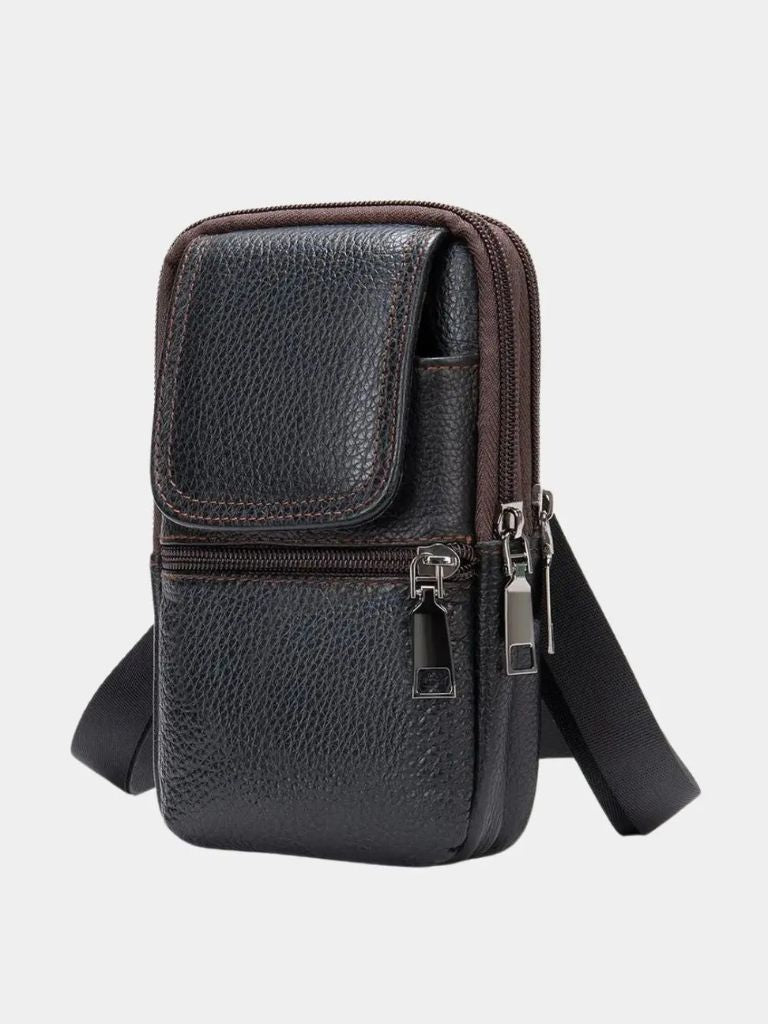 Compact Voyager Shoulder Bag - Cross & Crown