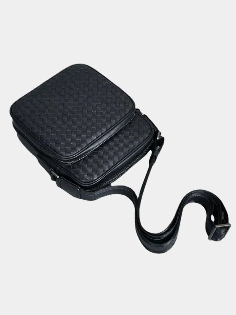 Braided Heritage Shoulder Bag - Cross & Crown