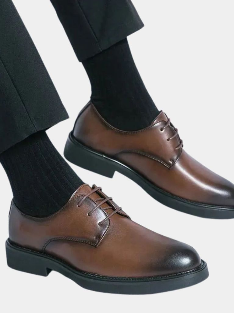 Burlington Heritage Lederschuhe - <tc>Cross & Crown</tc>