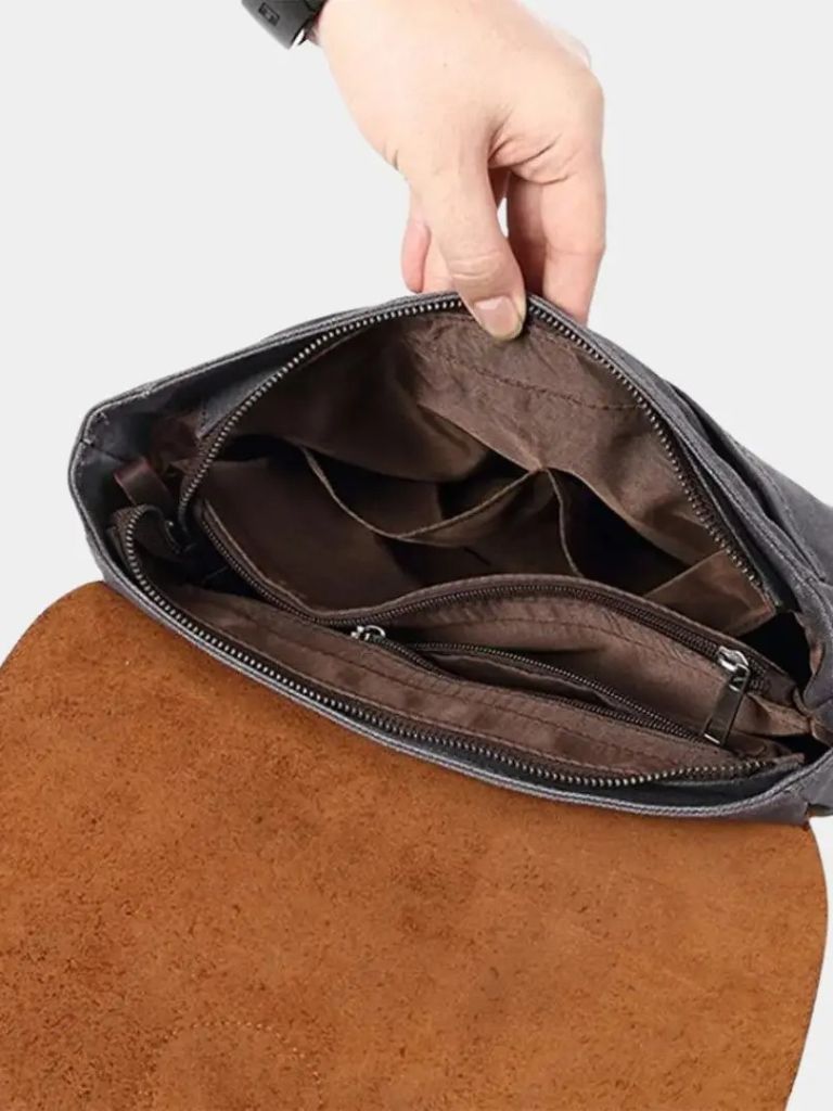 Windsor Messenger Shoulder Bag - Cross & Crown