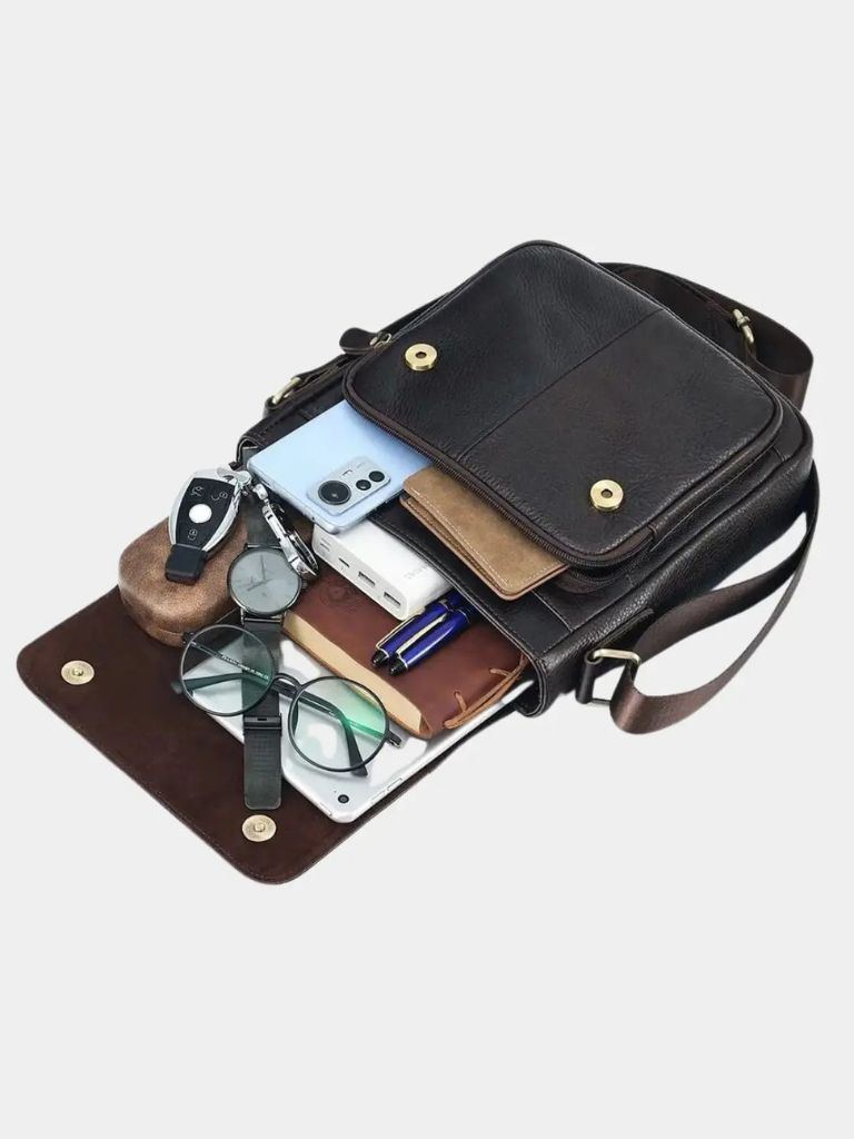 Casual Messenger Shoulder Bag - Cross & Crown