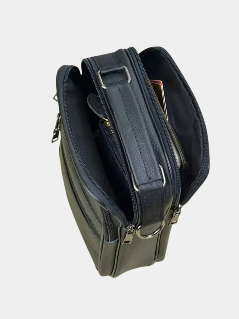 Leather Handbag - Cross & Crown