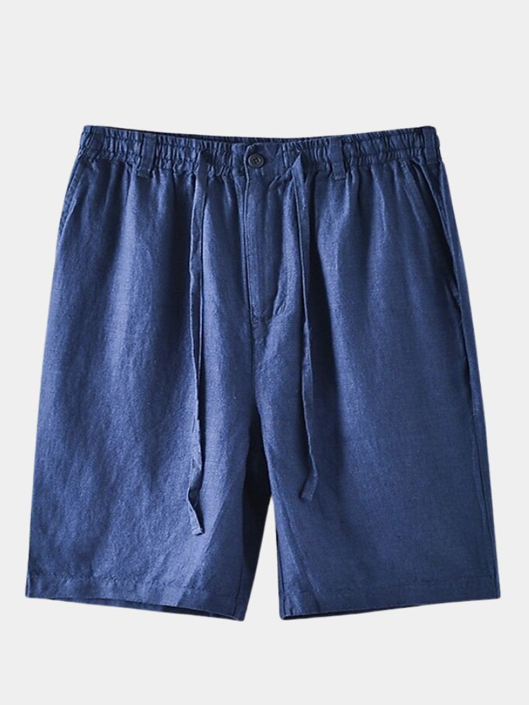 Bright Shore Linen Shorts - Cross & Crown