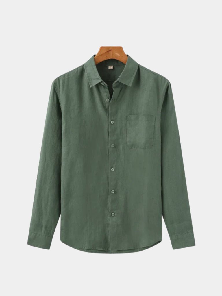 Linen Coast Shirt – Cross & Crown